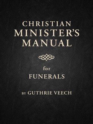 cover image of Christian Minister's Manual for Funerals